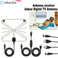 Fabricantes Atacado Alta Qualidade HDTV Digital Indoor Antena 10ft Cabo de Longo Alcance